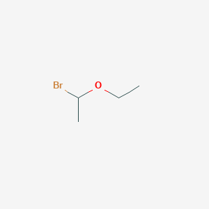 molecular formula C4H9BrO B8683247 1-Bromo-1-ethoxyethane CAS No. 116779-75-0