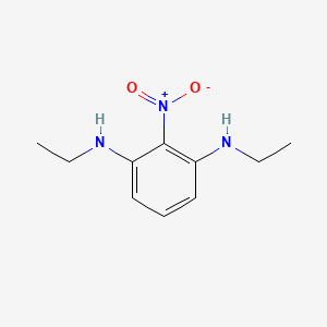 molecular formula C10H15N3O2 B8683269 N,N'-Diethyl-2-nitro-benzene-1,3-diamine 