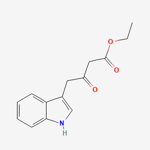 Ethyl 4-(3-indolyl)-3-oxobutyrate