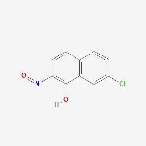 7-Chloro-2-nitrosonaphthalen-1-ol