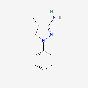 3-Amino-4-methyl-1-phenyl-2-pyrazoline