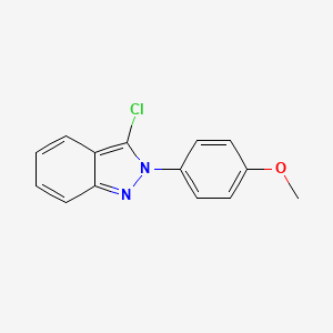 3-chloro-2-(4-methoxyphenyl)-2H-indazole