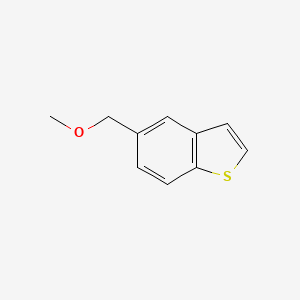 molecular formula C10H10OS B8683454 5-(Methoxymethyl)benzo[b]thiophene 