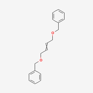 molecular formula C18H20O2 B8683514 1,4-Bis(benzyloxy)-2-butene 