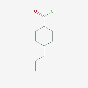 molecular formula C10H17ClO B8683532 4-Propyl-cyclohexanecarbonyl chloride 