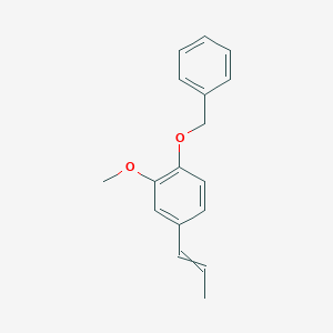 molecular formula C17H18O2 B086836 Benzyl isoeugenol CAS No. 120-11-6