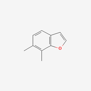 molecular formula C10H10O B8683732 6,7-Dimethyl-benzofuran 