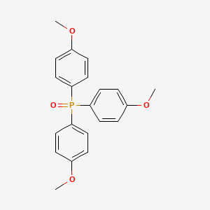 molecular formula C21H21O4P B8683765 Tris(4-methoxyphenyl)phosphine oxide CAS No. 803-17-8