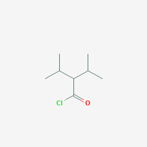 molecular formula C8H15ClO B8684052 2-Isopropylisovaleryl chloride 