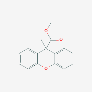 molecular formula C16H14O3 B8684157 Methyl 9-methylxanthene-9-carboxylate CAS No. 320348-07-0