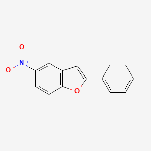 molecular formula C14H9NO3 B8684158 5-Nitro-2-phenylbenzofuran CAS No. 16237-97-1