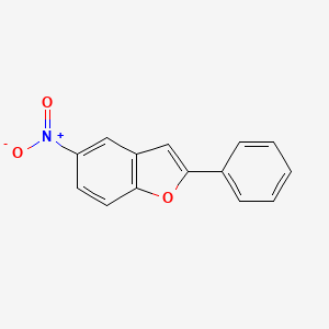 B8684158 5-Nitro-2-phenylbenzofuran CAS No. 16237-97-1