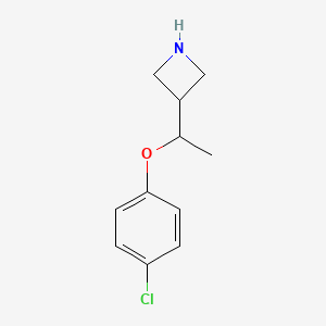 3-(1-(4-Chlorophenoxy)ethyl)azetidine