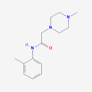 N-(2-Methylphenyl)-4-methylpiperazine-1-carboxyamide