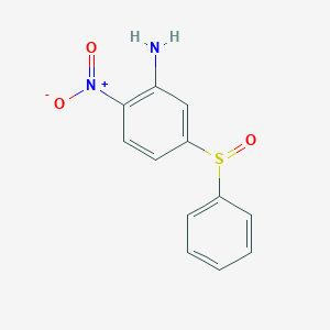 5-(Benzenesulfinyl)-2-nitroaniline