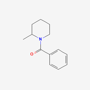 molecular formula C13H17NO B8684602 N-Benzoyl-2-methylpiperidine CAS No. 51874-05-6
