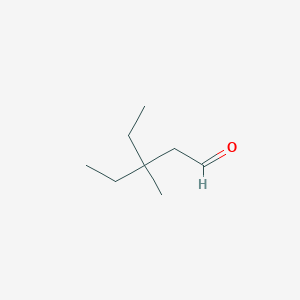 3-Ethyl-3-methyl-pentanal