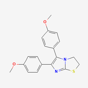 5,6-Bis(4-methoxyphenyl)-2,3-dihydroimidazo[2,1-b]thiazole