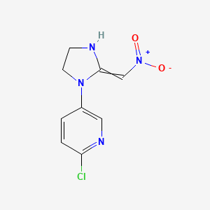 2-Chloro-5-[2-(nitromethylidene)imidazolidin-1-yl]pyridine