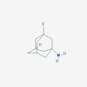 molecular formula C10H16FN B8684954 3-Fluoroadamantan-1-amine 