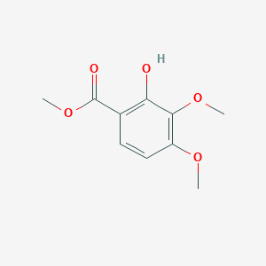 molecular formula C10H12O5 B8684957 Methyl 2-hydroxy-3,4-dimethoxybenzoate 