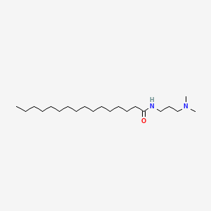 molecular formula C21H44N2O B8685042 Hexadecanamide, N-(3-(dimethylamino)propyl)- CAS No. 39669-97-1
