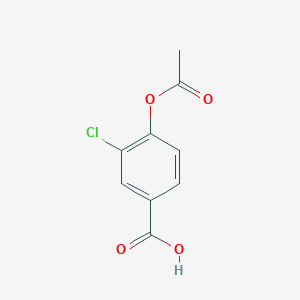 3-Chloro-4-acetoxybenzoic acid