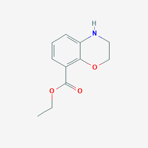 Ethyl 3,4-dihydro-2H-benzo[B][1,4]oxazine-8-carboxylate