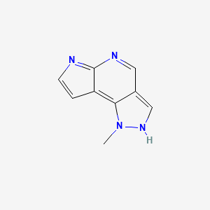 Pyrazolo[3,4-d]pyrrolo[2,3-b]pyridine,1,6-dihydro-1-methyl-
