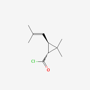 (1R-trans)-2,2-Dimethyl-3-(2-methylprop-1-enyl)cyclopropanecarbonyl chloride