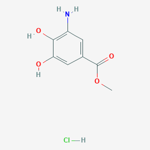 3-Amino-4,5-dihydroxy benzoic acid methyl ester hydrochloride