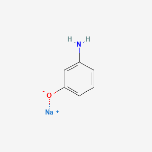 B8685773 Phenol, 3-amino-, sodium salt CAS No. 38171-54-9