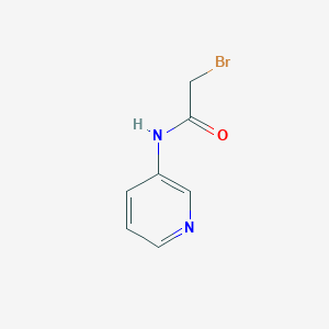 molecular formula C7H7BrN2O B8685800 N-(3-Pyridyl)-2-bromoacetamide 