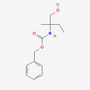 2-(Benyloxycarbonylamino)-2-methyl-1-butanol