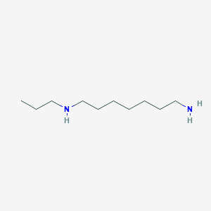 molecular formula C10H24N2 B8685847 N~1~-Propylheptane-1,7-diamine CAS No. 62578-15-8