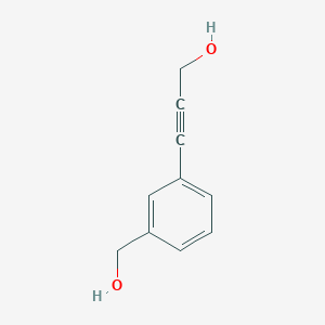 B8685942 3-(3-Hydroxy-1-propynyl)benzenemethanol CAS No. 170859-73-1