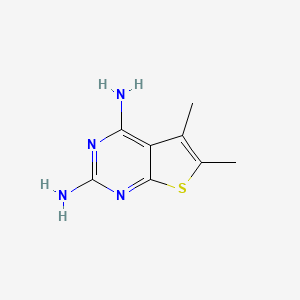 5,6-Dimethylthieno[2,3-d]pyrimidine-2,4-diamine