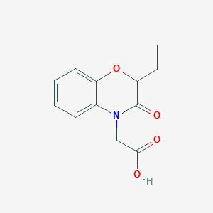 2-(2-Ethyl-3-oxo-2H-benzo[b][1,4]oxazin-4(3H)-yl)acetic Acid