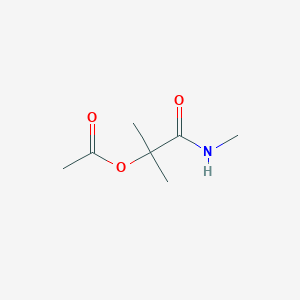 2-Methyl-1-(methylamino)-1-oxopropan-2-yl acetate