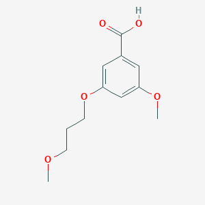 3-Methoxy-5-(3-methoxypropoxy)benzoic acid