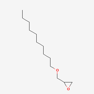 molecular formula C13H26O2 B8686120 ((Decyloxy)methyl)oxirane CAS No. 3497-06-1