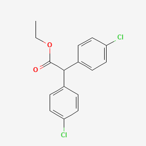 Benzeneacetic acid, 4-chloro-alpha-(4-chlorophenyl)-, ethyl ester