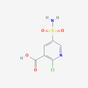 5-(Aminosulfonyl)-2-chloronicotinic acid