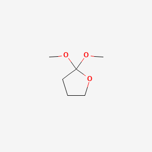 molecular formula C6H12O3 B8686360 Dimethoxytetrahydrofurane CAS No. 53232-24-9