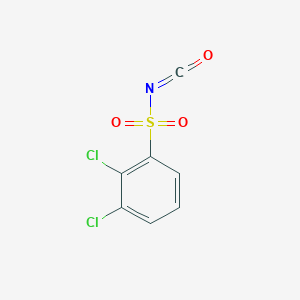 molecular formula C7H3Cl2NO3S B8686502 2,3-Dichlorobenzenesulfonyl isocyanate 