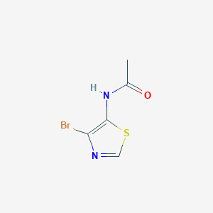 molecular formula C5H5BrN2OS B8686629 N-(4-bromothiazol-5-yl)acetamide 