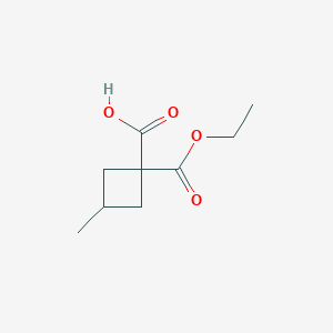 1-(Ethoxycarbonyl)-3-methylcyclobutane-1-carboxylic acid