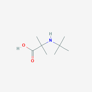 molecular formula C8H17NO2 B8686730 Tert-butyl alpha-methylalanine 