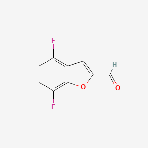 4,7-Difluorobenzofuran-2-carbaldehyde