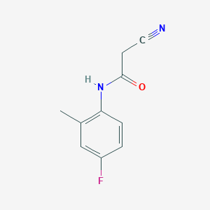 Acetamide, 2-cyano-N-(4-fluoro-2-methylphenyl)-